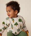 SWEAT EN MOLLETON SAPIN A0BM801 PETIT BATEAU