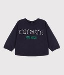 SWEAT CHAUD &quot;CEST PARTY&quot; A05GE03 PETIT BATEAU