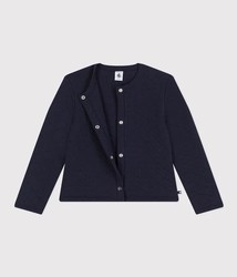 CARDIGAN EN TUBIQUE MATELASSE A08DH01 PETIT BATEAU