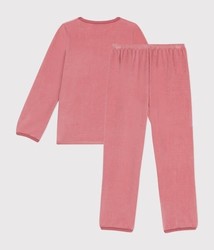 PYJAMA EN VELOURS CHAUD A0B8301 PETIT BATEAU