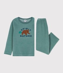 PYJAMA VELOURS A084F01 PETIT BATEAU