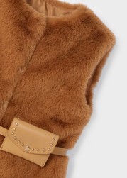 VESTE SANS MANCHES  + SACOCHE 4365 MAYORAL
