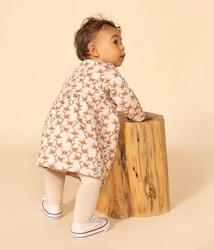 ROBE EN TUBIQUE MATELASSE FLEURIE A08SQ01 PETIT BATEAU