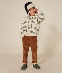 SWEAT EN MOLLETON SAPIN A0BIG03 PETIT BATEAU