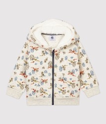 CARDIGAN A CAPUCHE MATELASSE A02DP01 PETIT BATEAU