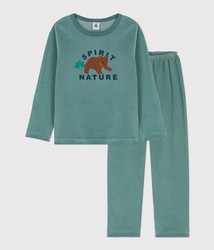 PYJAMA VELOURS A084F01 PETIT BATEAU