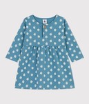 ROBE A FLEURS EN JERSEY EPAIS A08SC01 PETIT BATEAU
