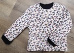 CARDIGAN REVERSIBLE FLEURI NOLALA ELLE EST OU LA MER