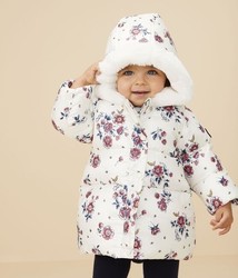 DOUDOUNE FOURREE CHAUDE DEPERLANTE 5633101 PETIT BATEAU