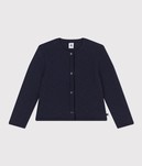 CARDIGAN EN TUBIQUE MATELASSE A08DH01 PETIT BATEAU