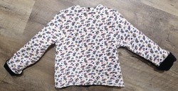 CARDIGAN REVERSIBLE FLEURI NOLALA ELLE EST OU LA MER