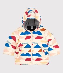 DOUDOUNE GRAPHIQUE CHAUDE A CAPUCHE A05AQ01 PETIT 