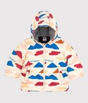DOUDOUNE GRAPHIQUE CHAUDE A CAPUCHE A05AQ01 PETIT 
