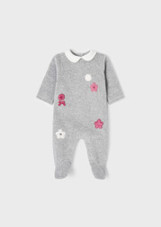 PYJAMA VELOURS FLEURI 2610 MAYORAL
