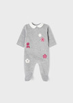 PYJAMA VELOURS FLEURI 2610 MAYORAL