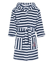 PEIGNOIR MARIN A CAPUCHE 340130 PLAYSHOES
