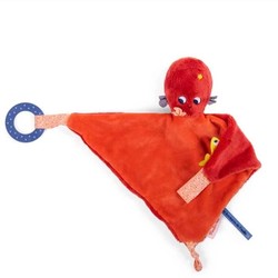 DOUDOU PLAT POULPE LES AVENTURES DE PAULIE 676015 MOULIN ROT
