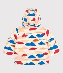 DOUDOUNE GRAPHIQUE CHAUDE A CAPUCHE A05AQ01 PETIT 