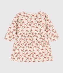 ROBE EN TUBIQUE MATELASSE FLEURIE A08SQ01 PETIT BATEAU