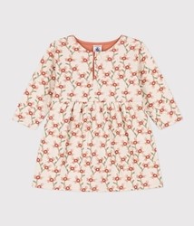 ROBE EN TUBIQUE MATELASSE FLEURIE A08SQ01 PETIT BATEAU