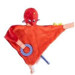 DOUDOU PLAT POULPE LES AVENTURES DE PAULIE 676015 MOULIN ROT