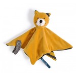  DOUDOU ATTACHE TETINE CHAT LES MOUSTACHES 666016 MOULIN ROT