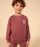 SWEAT EN MOLLETON A08P601 PETIT BATEAU