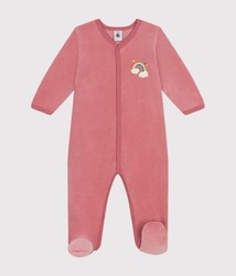 FICHE DUPLIQUEE - BARBOTEUSE COEURS EN VELOURS CHAUD A0AXK01 PETIT BATEAU