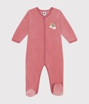 FICHE DUPLIQUEE - BARBOTEUSE COEURS EN VELOURS CHAUD A0AXK01 PETIT BATEAU