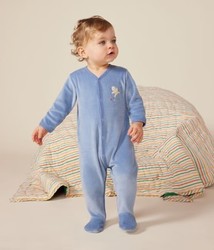  BARBOTEUSE EN VELOURS A0AX901 PETIT BATEAU