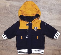 MANTEAU A CAPUCHE FOURREE ZIPPE OCRE NIROKOI ELLE EST OU LA 