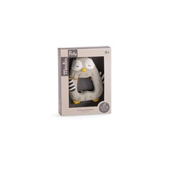 ANNEAU DE DENTITION HIBOU LES MOUSTACHES 666374 MOULIN ROTY
