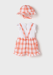 ENSEMBLE SALOPETTE CHAPEAU ET TSHIRT NECTAR 1621 MAYORAL