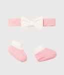 BANDEAU + CHAUSSON MATELASSE 5019100 PETIT BATEAU