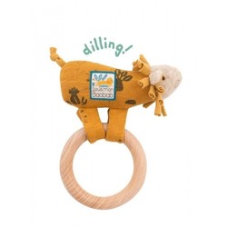 HOCHET EN BOIS LION SOUS MON BAOBAB 669006 MOULIN ROTY