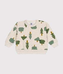 SWEAT EN MOLLETON SAPIN A0BM801 PETIT BATEAU