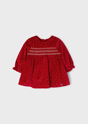 ROBE EN VELOURS 2808 MAYORAL