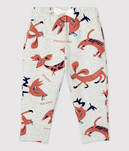 PANTALON IMPRIME ANIMAUX MOLLETON A03FS01 PETIT BATEAU