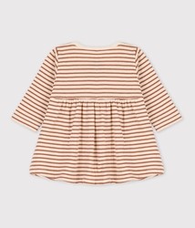 ROBE RAYE EN TUBIQUE A051K01 PETIT BATEAU