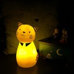 VEILLEUSE CHAT USB LES MOUSTACHES 666250 MOULIN ROTY