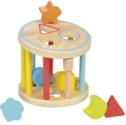 BOITE A FORMES EN BOIS L10261 LELIN TOYS