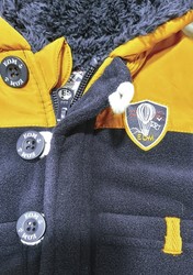 MANTEAU A CAPUCHE FOURREE ZIPPE OCRE NIROKOI ELLE EST OU LA 