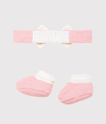 BANDEAU + CHAUSSON MATELASSE 5019100 PETIT BATEAU