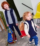 VESTE SANS MANCHES EN TUBIQUE MIXTE A091S01 PETIT BATEAU