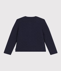 CARDIGAN EN TUBIQUE MATELASSE A08DH01 PETIT BATEAU