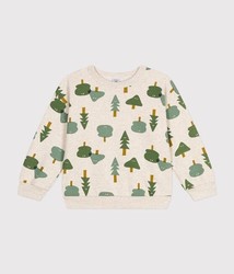 SWEAT EN MOLLETON SAPIN A0BIG03 PETIT BATEAU