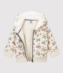 CARDIGAN A CAPUCHE MATELASSE A02DP01 PETIT BATEAU