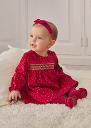 ROBE EN VELOURS 2808 MAYORAL