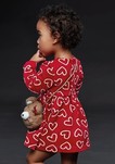 ROBE ROUGE COEURS 2988 MAYORAL