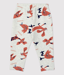 PANTALON IMPRIME ANIMAUX MOLLETON A03FS01 PETIT BATEAU